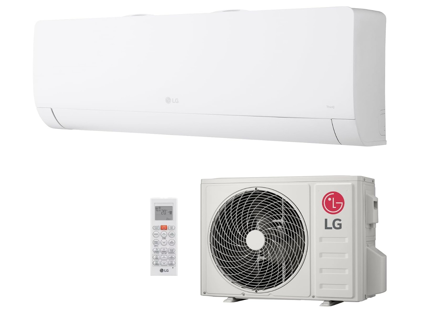 LG Split-Klimagerät WZ12AW Wifi Set R32