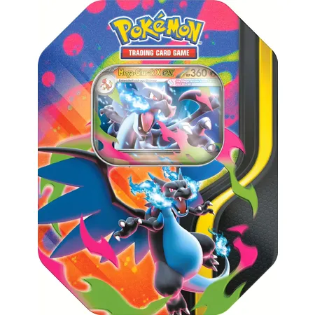 Pokémon Mega-Glurak X ex Tin-Box Deutsch