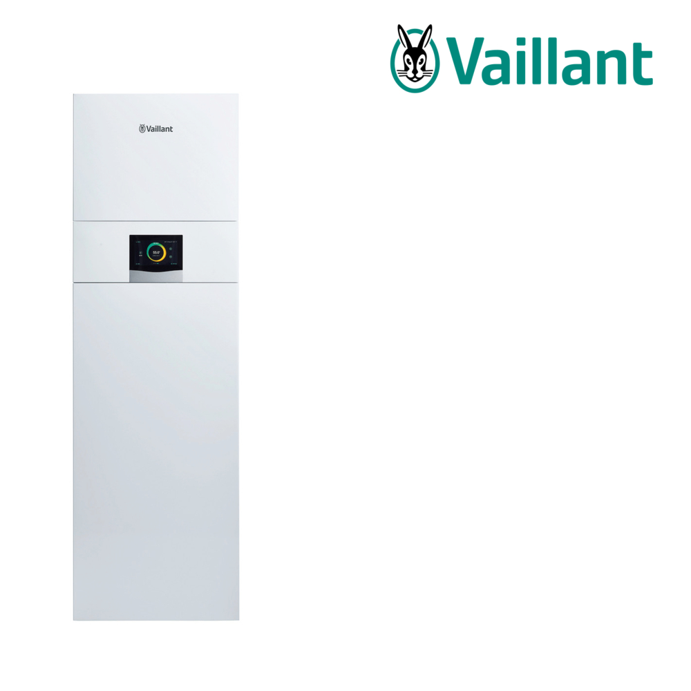Vaillant geoCOMPACT exclusive VWS 52/8.1 IQ 400V, Sole-Wasser-Wärmepumpe, 5 kW, mit Warmwasserspeicher, 185 Liter