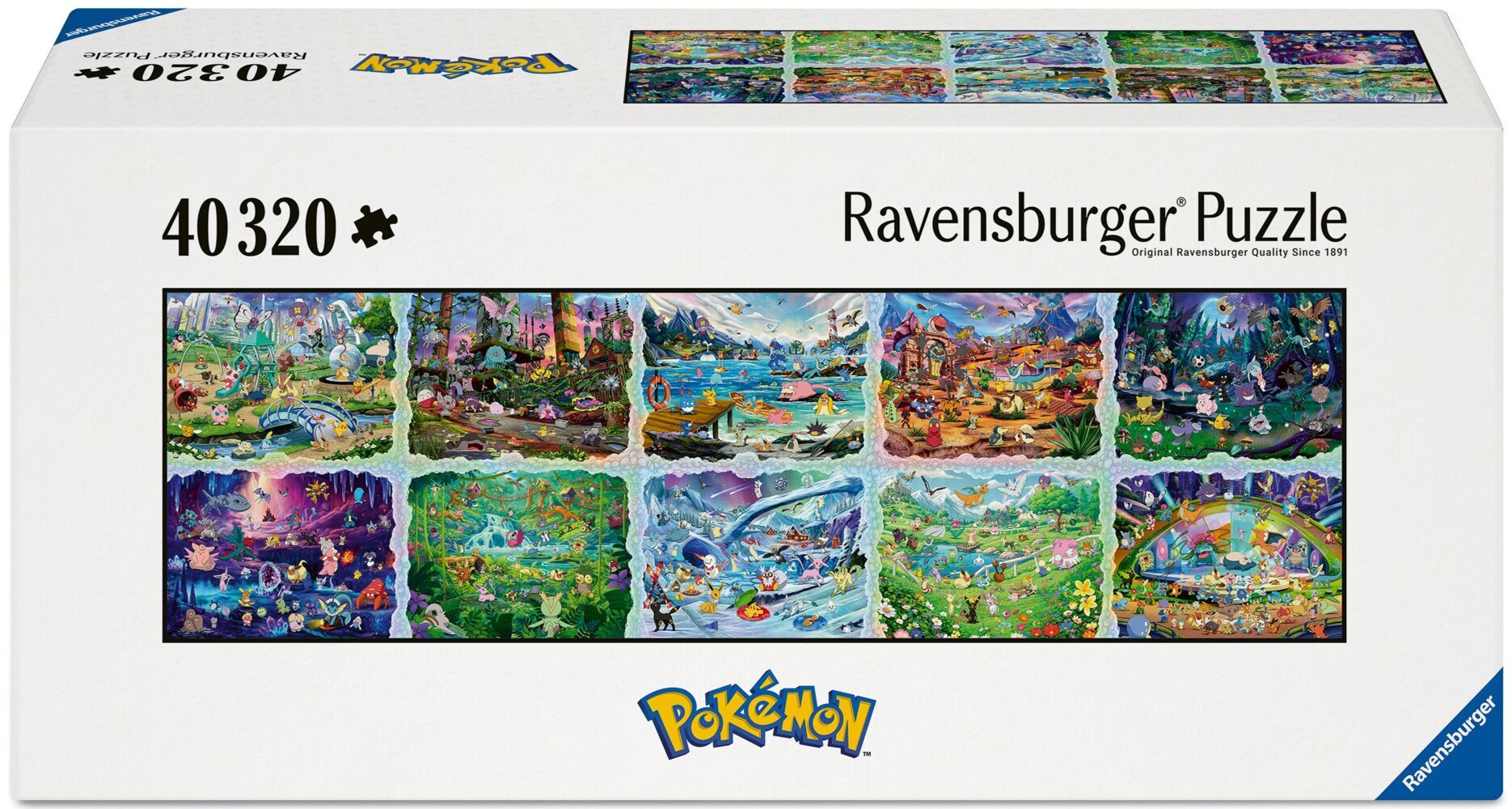 Ravensburger Erwachsenenpuzzle 40000 Teile - Pokémon - Celebration Journey
