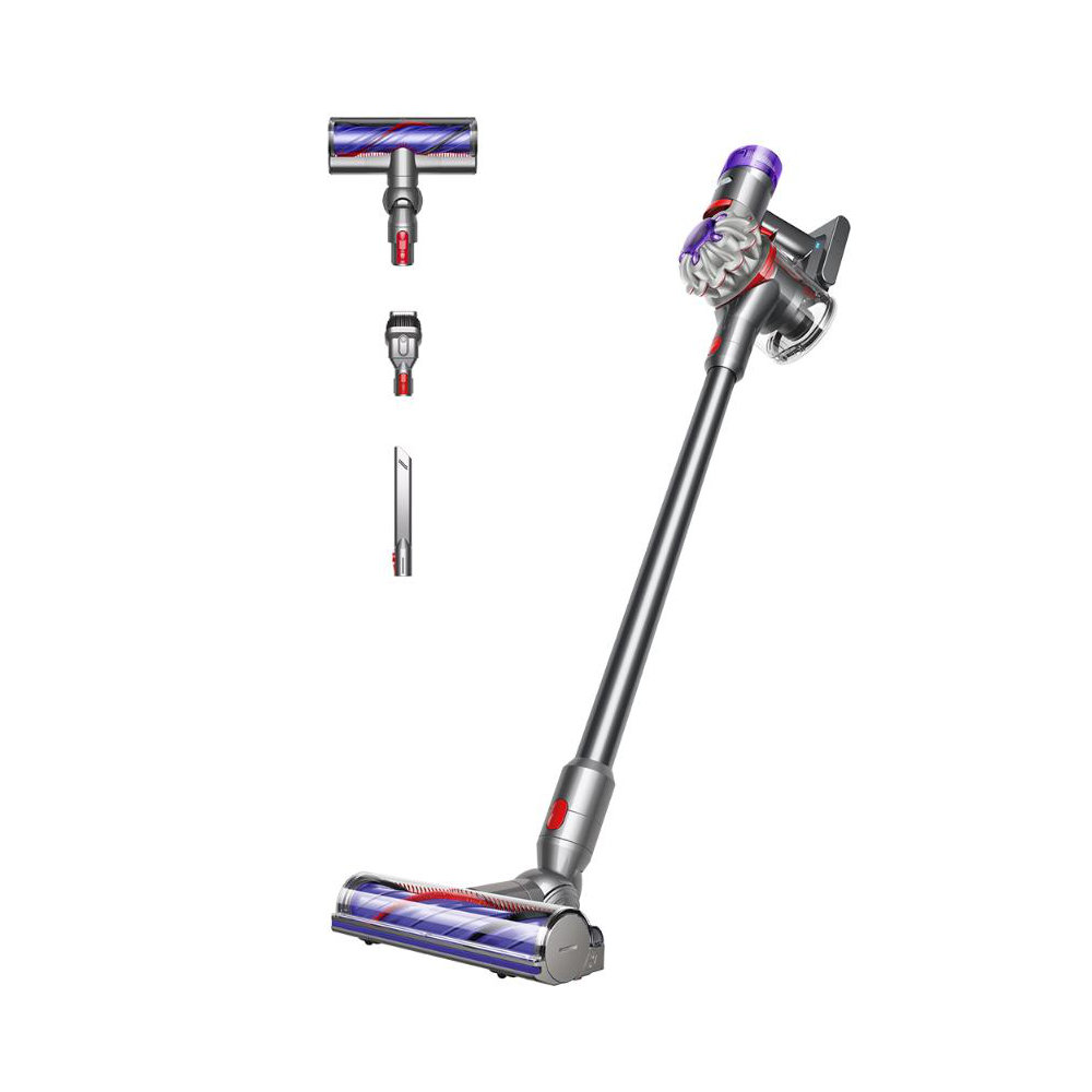 Dyson V8 Advanced (nickel/silber) Akku-Stielstaubsauger