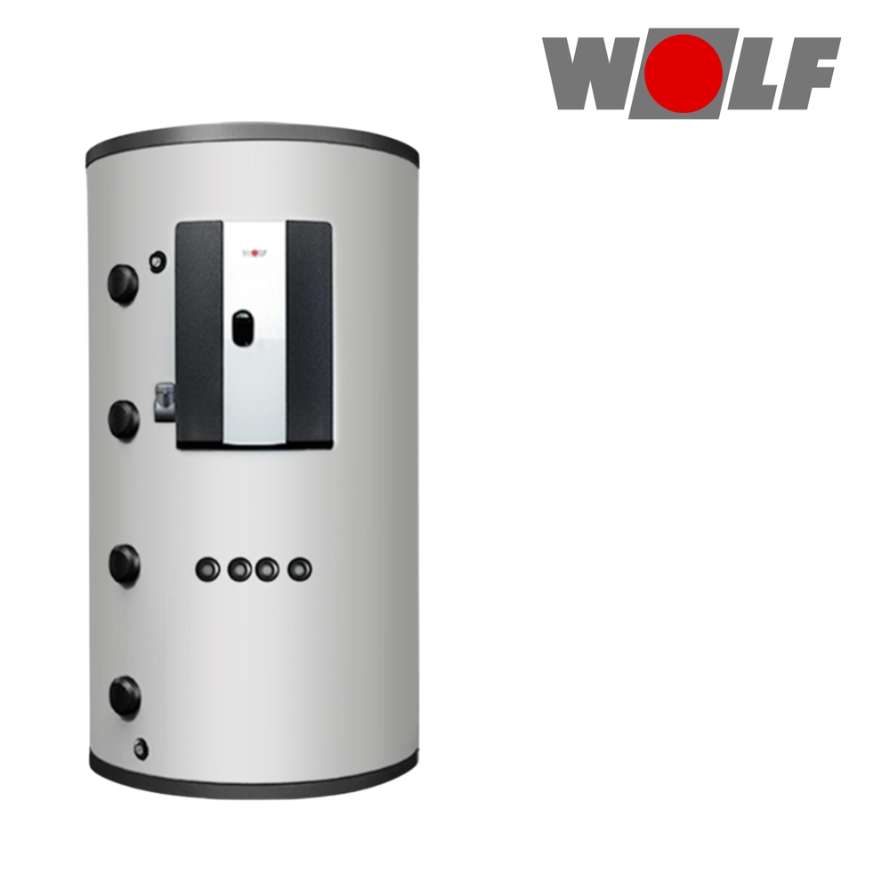 WOLF Schichten-Pufferspeicher BSP-SL-1000 - mit 2 Wärmetauschern
