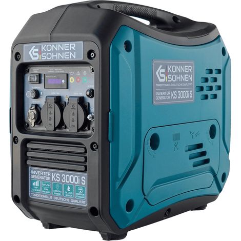 Könner & Söhnen KS 3000i S, 3.0 kW, Benzin, Leise, Inverter Stromerzeuger