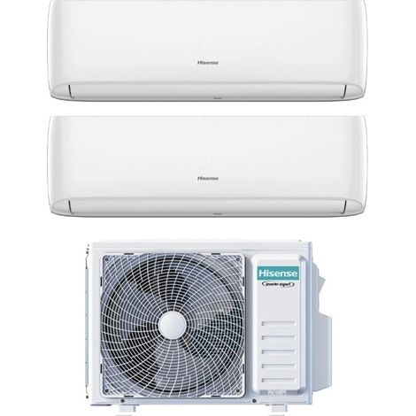 Hisense Dual Split Inverter-Klimaanlage HI-COMFORT 9+9 Serie mit 2AMW35U4RGC R-32