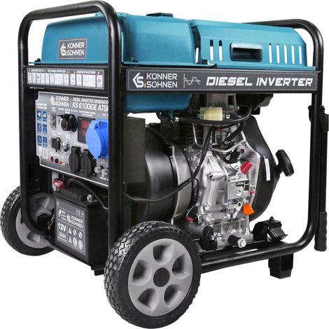 Könner & Söhnen KSB Diesel-Inverter-Generator 6100iDЕ ATSR Notstromaggregat Stromversorgung ATS