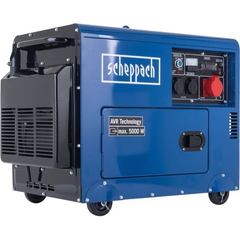 Scheppach SG5200D Diesel-Stromerzeuger 5000W E-Start