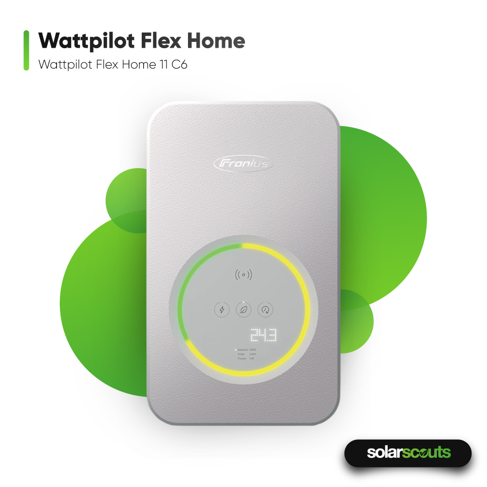 Fronius Wattpilot Flex Home 11 6m (WLAN/RFID) 11 kW Wallbox